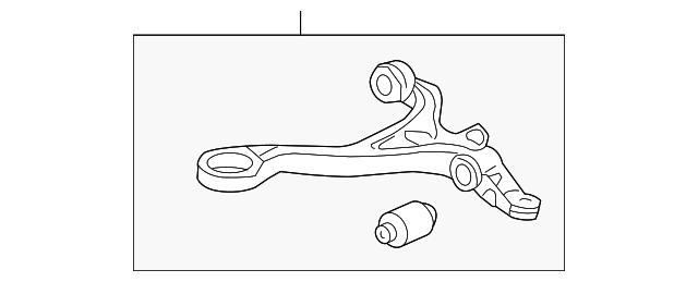 Front Right Lower Control Arm For Acura TL 2009-2014 – Direct Replacement