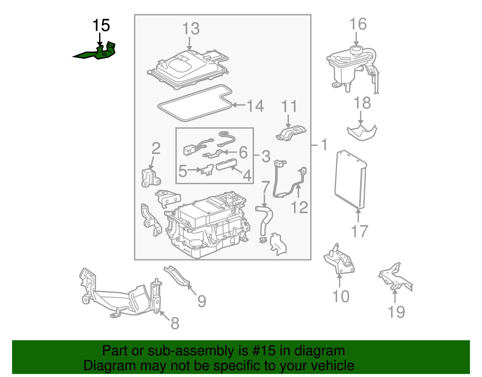 Fuse Box Bracket - Toyota (G9257-48050)