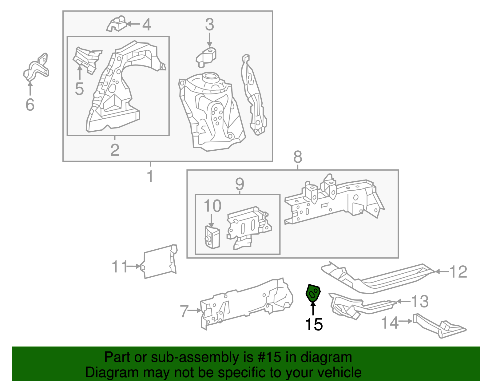 Tow Hook Bracket - Scion (51963-52050)