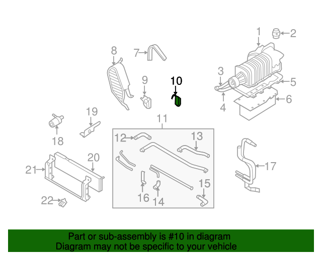 2R3Z9L438BA 20032004 Ford Mustang Drive Belt Gasket Fairway Ford Parts