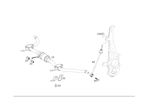 Front Torsion Bar for 2017 Mercedes-Benz GLE63 AMG S | Mercedes-Benz ...