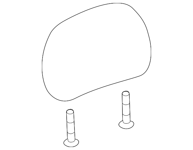 Headrest - GM (88939077)