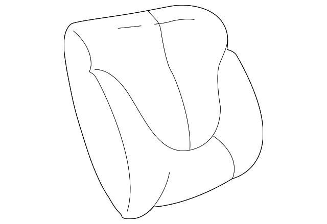 Seat Back Cover - GM (89043761)