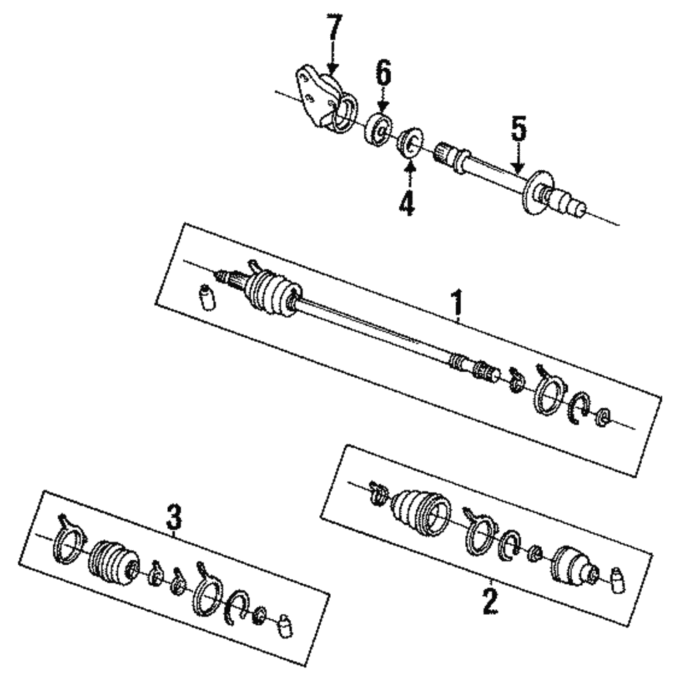 Axle Assembly - Ford (E9JY-3B436-A)