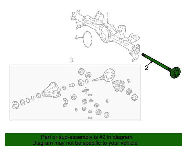 20082021 Toyota Land Cruiser Axle Shaft 4230160030 Toyota Parts Center