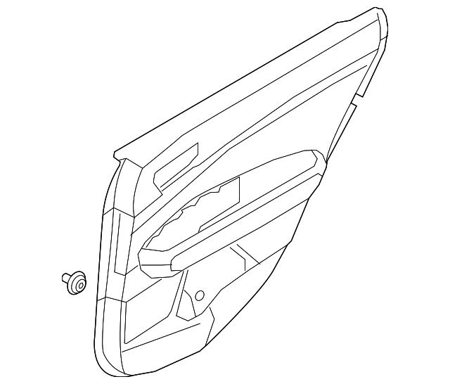 Kia 20172019 Kia Optima Door Trim Panel 83307A8000BWE KIA Parts Hub