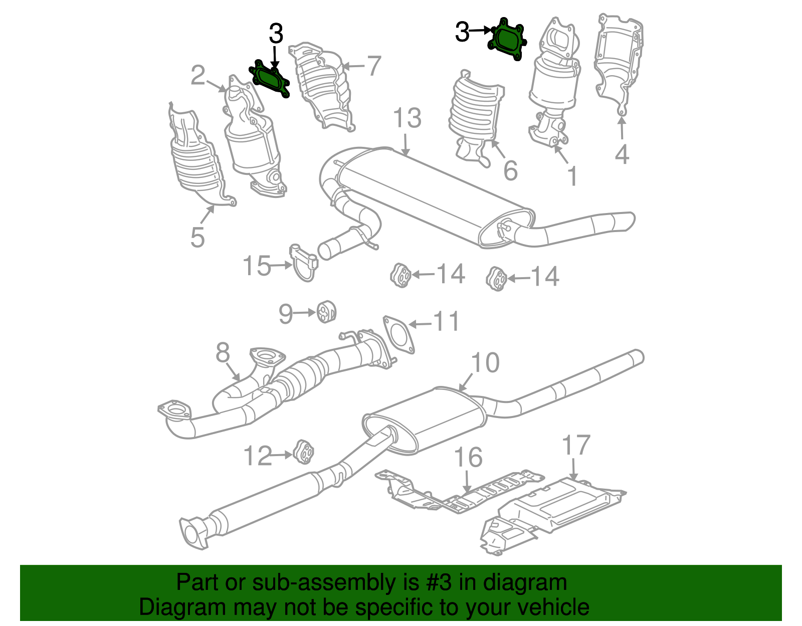 Gasket, Ctltc Converter - GM (12587633)