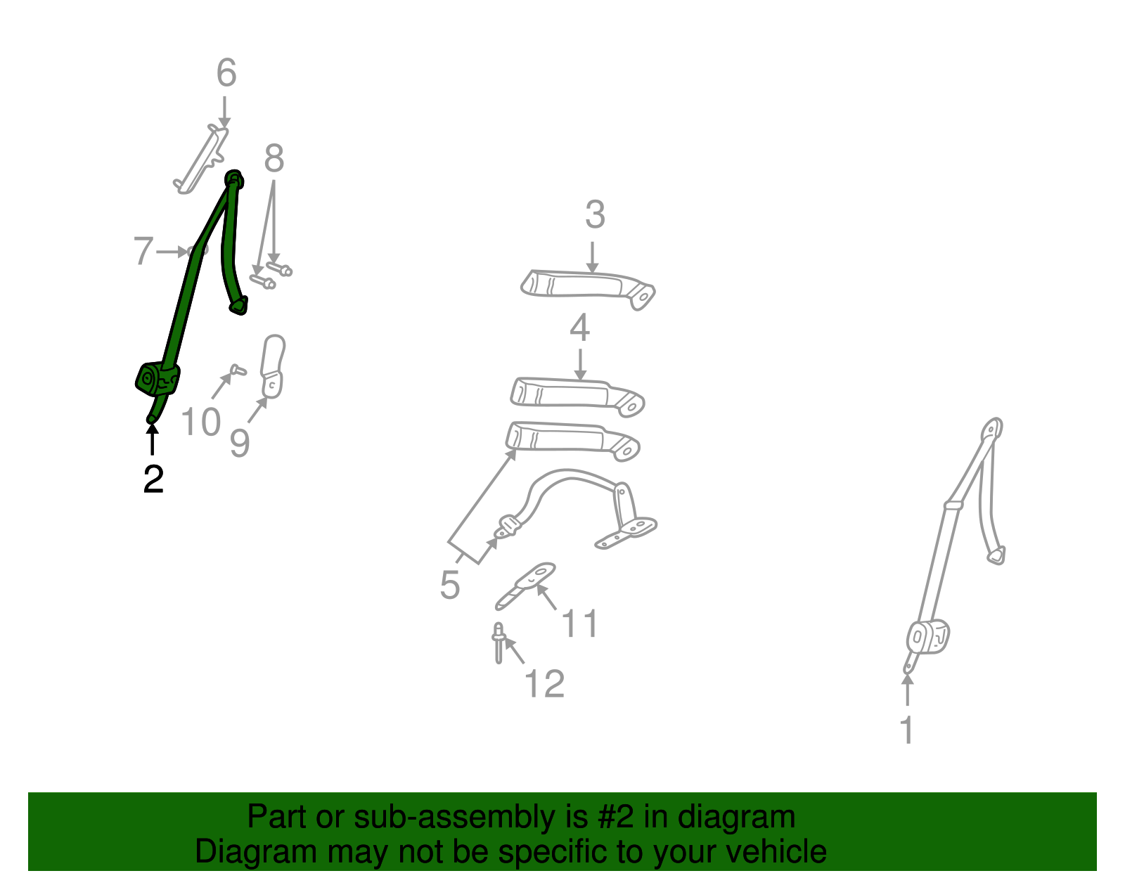 Belt Kit - GM (88894549)