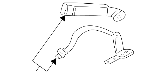 Belt Kit, F/Seat Center            *Md Dark Oa*Oak - GM (88893323)