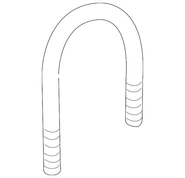 20012007 GM M10x1.5x35 Rear Suspension Stabilizer Shaft Insulator