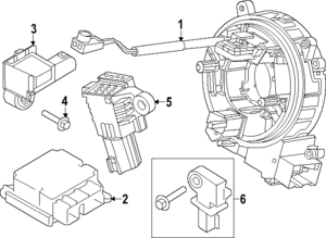 PC3Z-14A664-B - Clock Spring 2023-2024 Ford AutoNation Parts