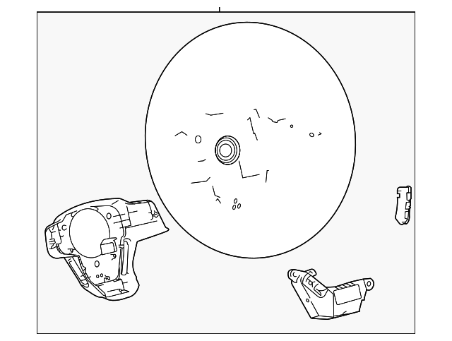 Steering Wheel - Toyota (45100-08280-C8)