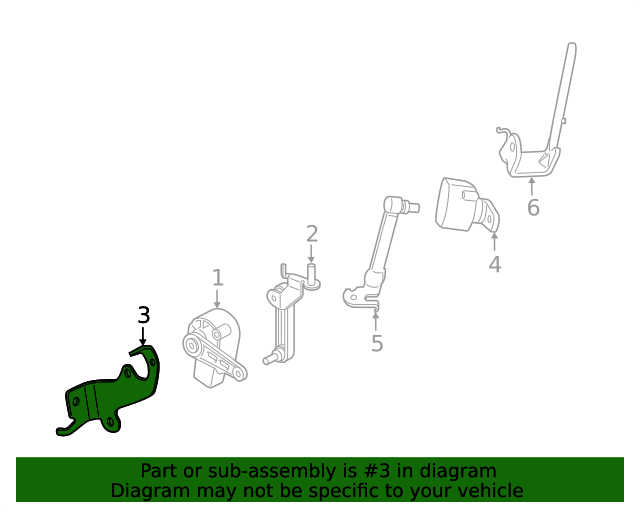 Genuine BMW 37-14-6-879-039 | Front Sensor Bracket | FREE Shipping on ...