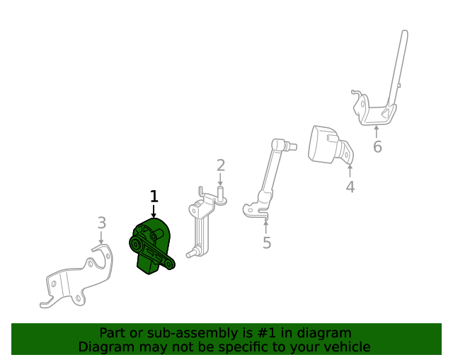 37146870200 Height Sensor 20142023 BMW BMW OEM Parts Store