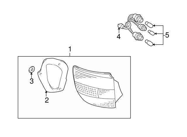 TOYOTA 81910-21030 Reflector Assembly