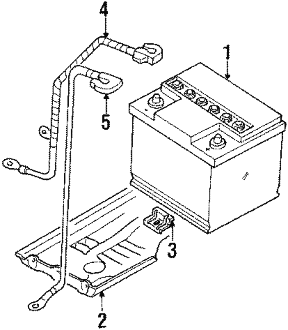 Battery - Volkswagen (ZVW-110-645-A)