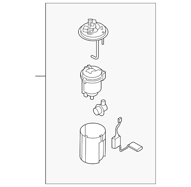 31110FD500DS Fuel Pump Assembly 20042005 Kia Rio Kia.Parts Store