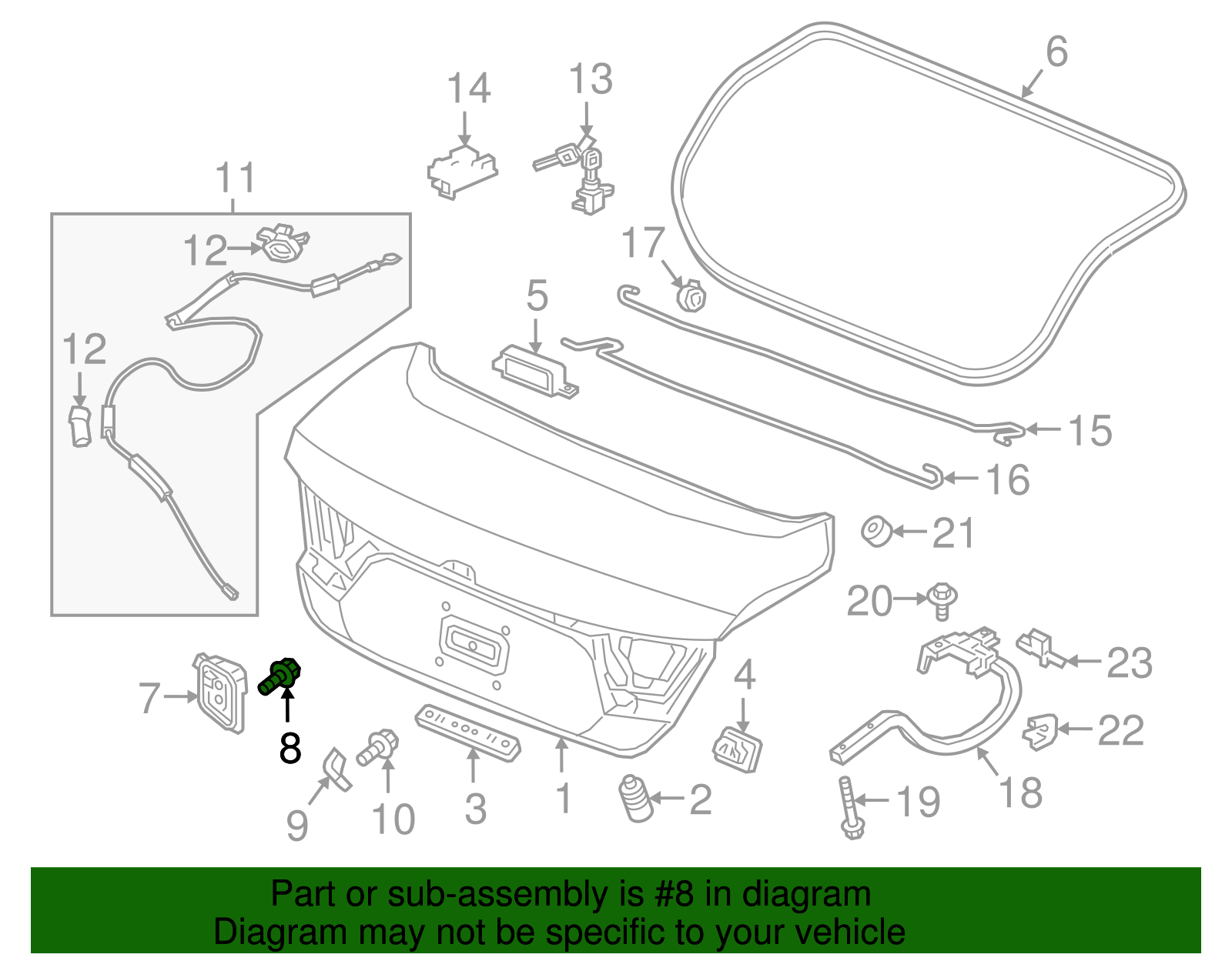 IMM Replacement Black Thumbscrew For Hoshizaki Ice Machines - Fits Multiple Models