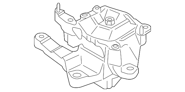 Manual Transmission Mount - Ford (GG9Z-6068-A)