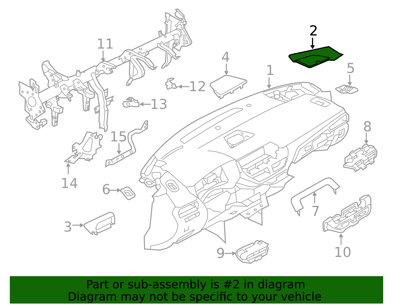 28176-6CA0A - 2019-2022 Nissan Altima - Speaker Grille | World OEM