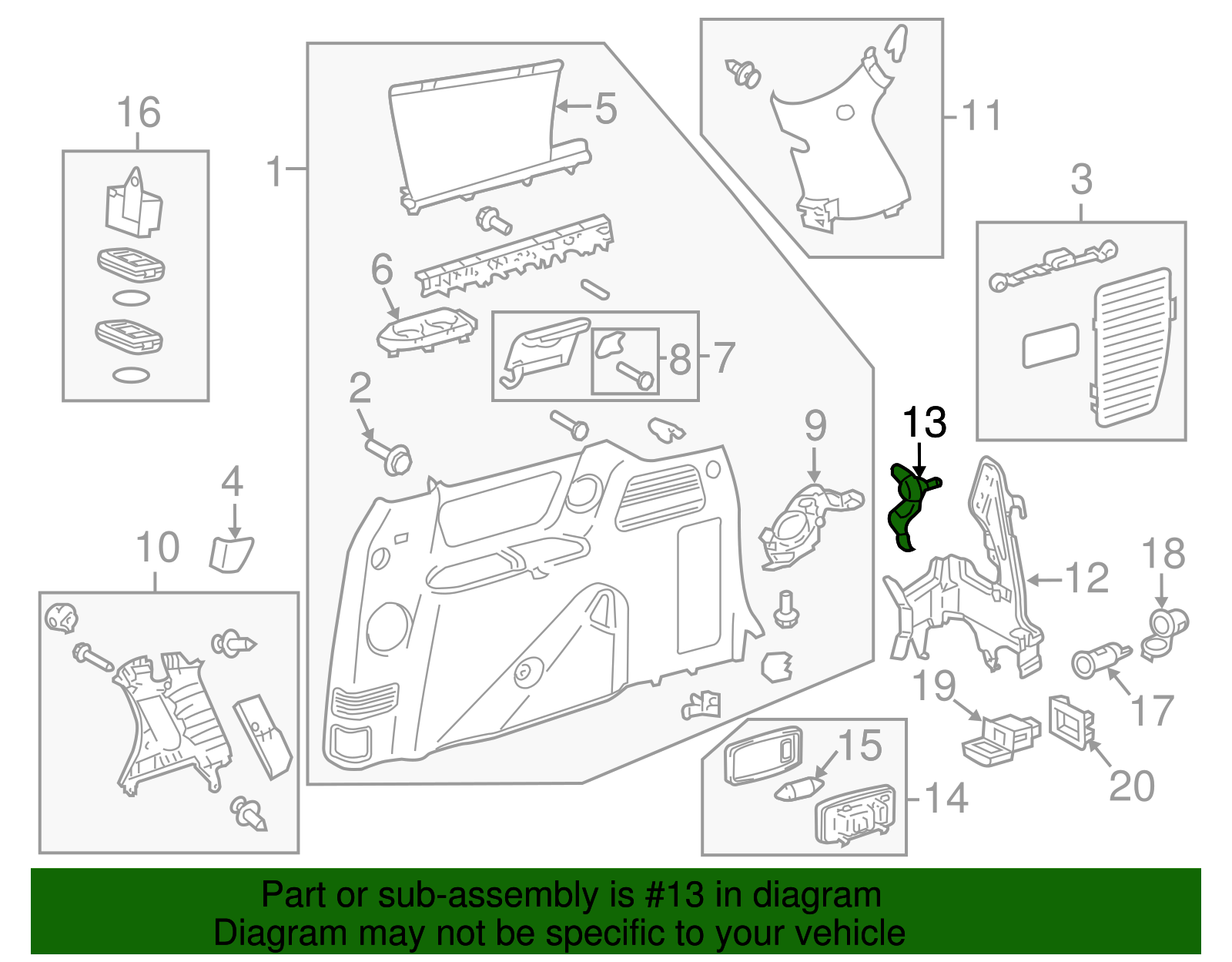 Jack Carrier Bolt - Toyota (90080-11664)