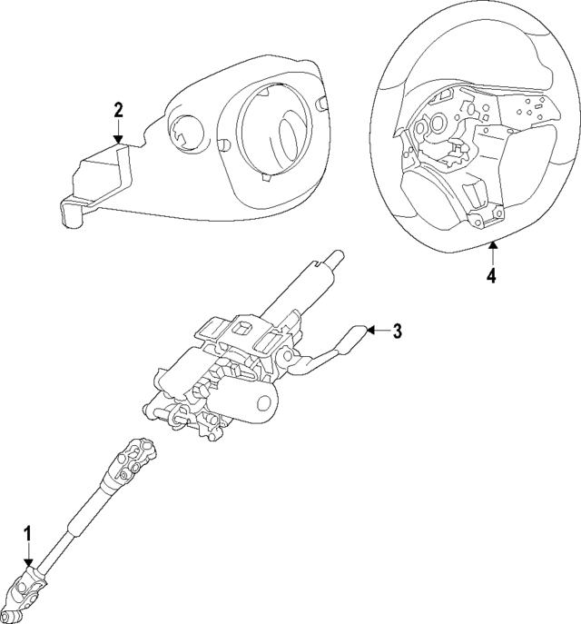 2021 Nissan Sentra Steering Wheel 484306LW5E Nissan Parts Plus