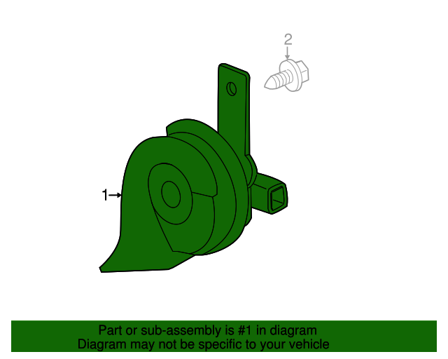 20182022 GM LowNote Horn 84795774