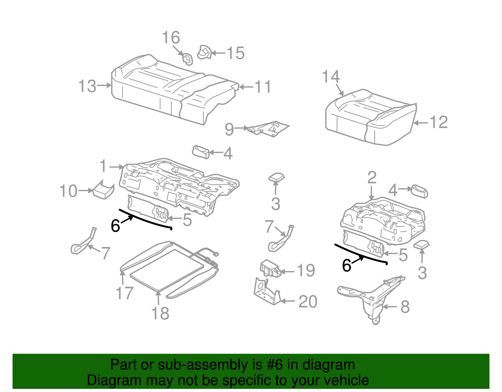 Release Rod - Volkswagen (7L0-885-561)