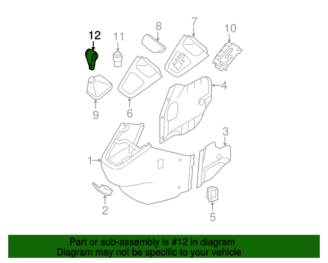 Genuine Hyundai 56110-2E790-U7 Steering Wheel Assembly