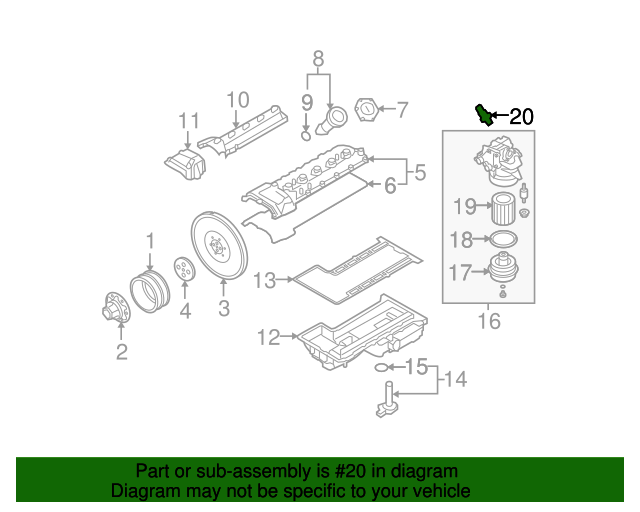 Genuine BMW 12611715504 Oil Pressure Sending Unit FREE Shipping on Most Orders 499