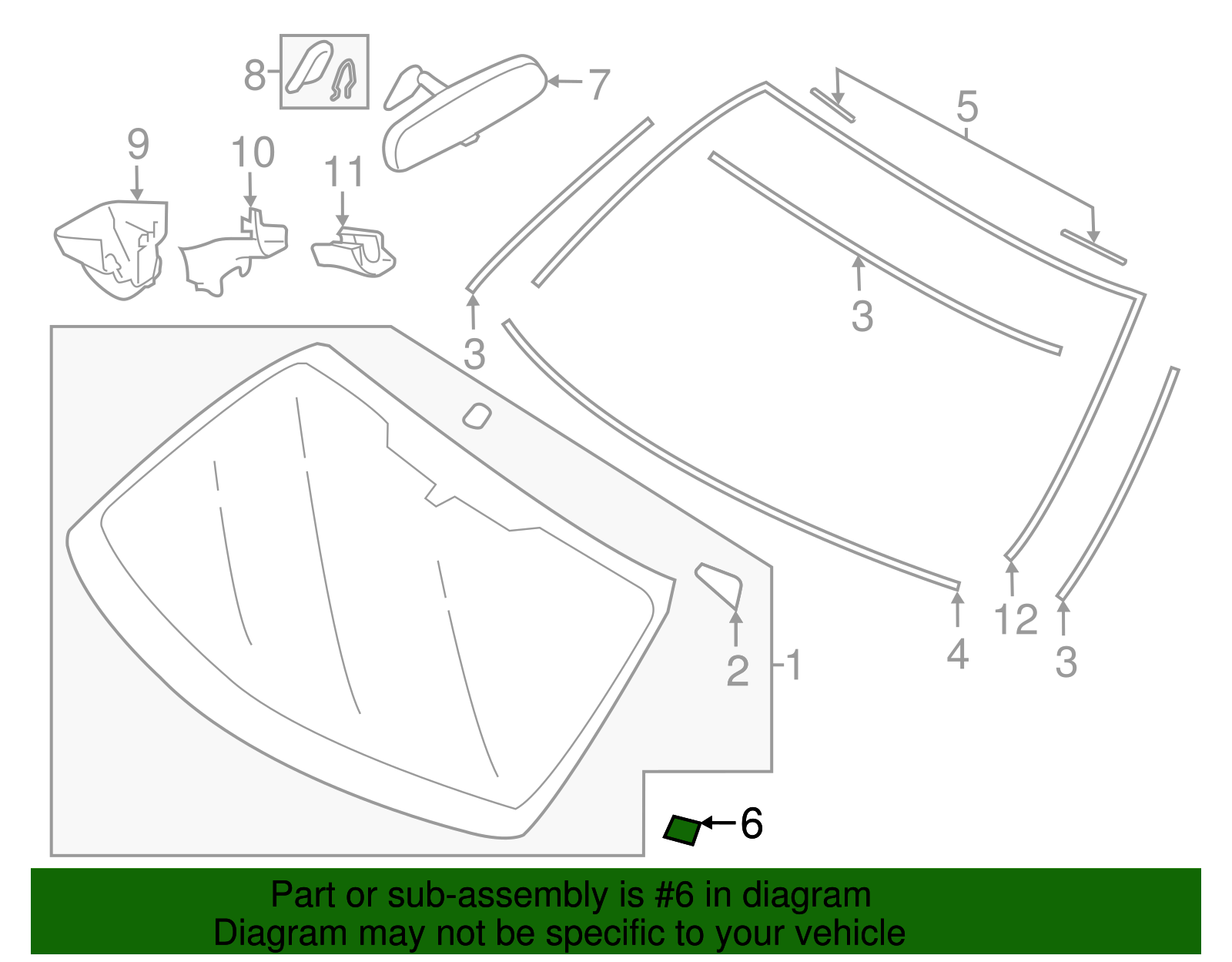 Lower Seal - Scion (SU003-01895)