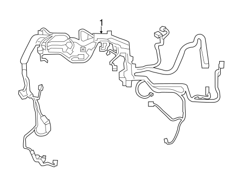 Genuine OEM Wiring Harness Parts for 2017 Toyota Camry SE - Olathe