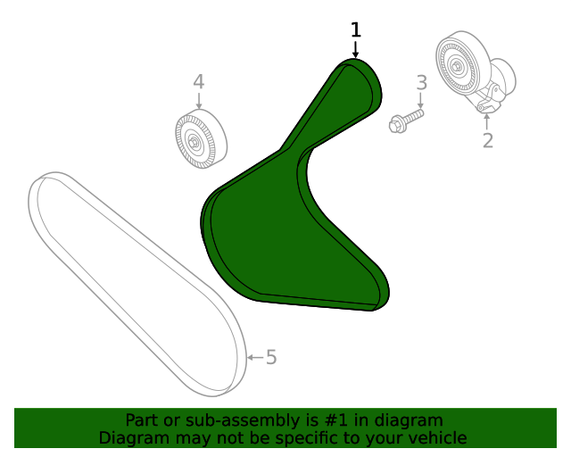 20202023 Ford Explorer OEM Serpentine Belt L1MZ8620G Ford Parts Center
