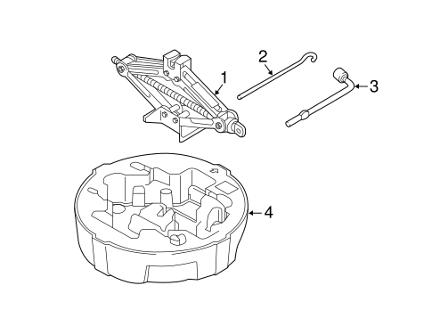 Jack & Components for 2018 Hyundai Sonata | Hyundai OEM Parts Direct