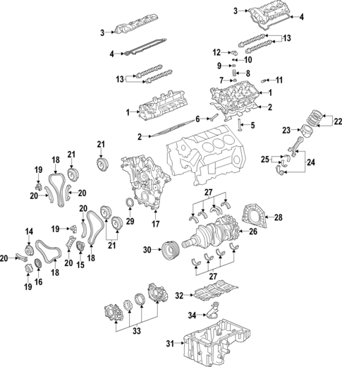 Oil Pump for 2007 Suzuki XL-7 #0