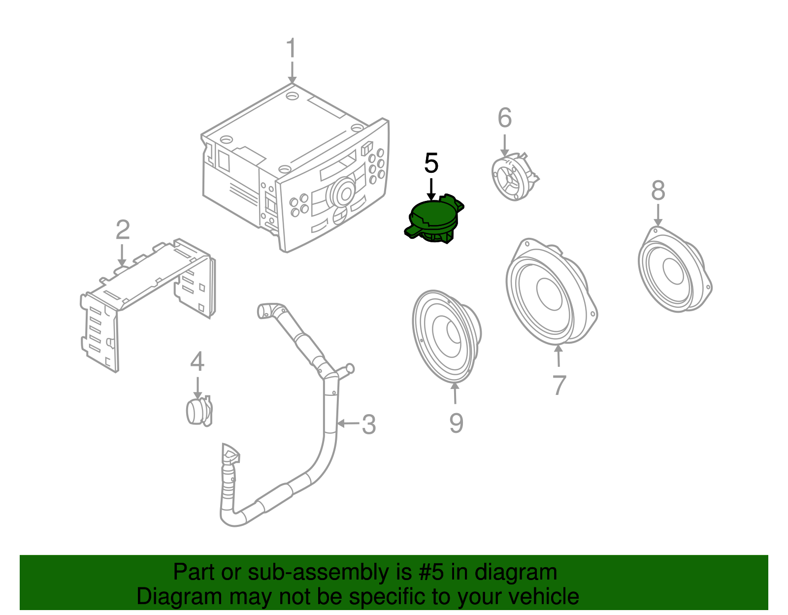 Speaker - GM (93187668)