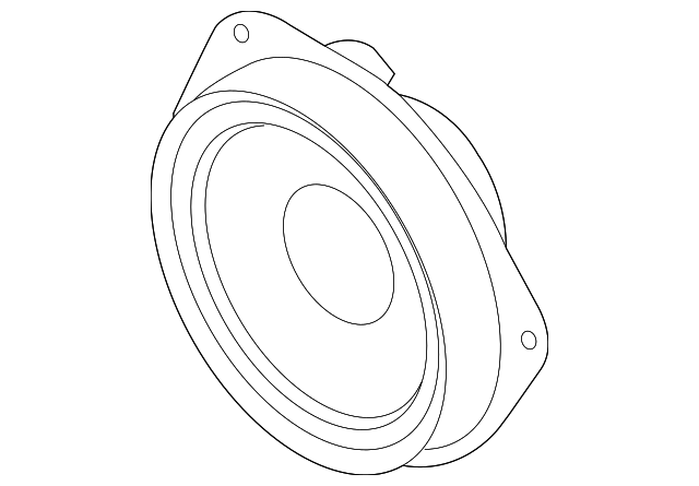 Speaker, Rdo Front S/D - GM (93181123)