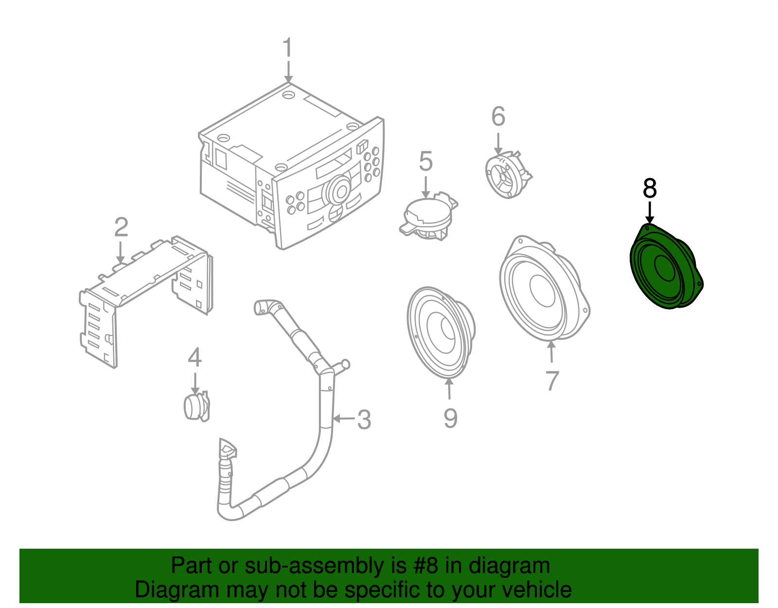 Speaker - GM (90543455)