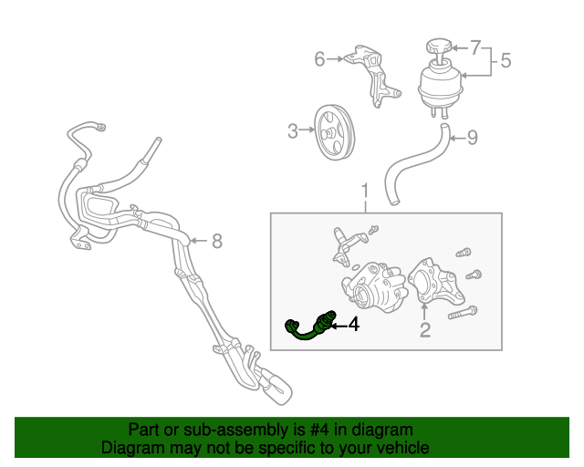 Power Steering Pump For 2002-2010 Lexus SC430 98-00 GS400 01-05 - Foto 11
