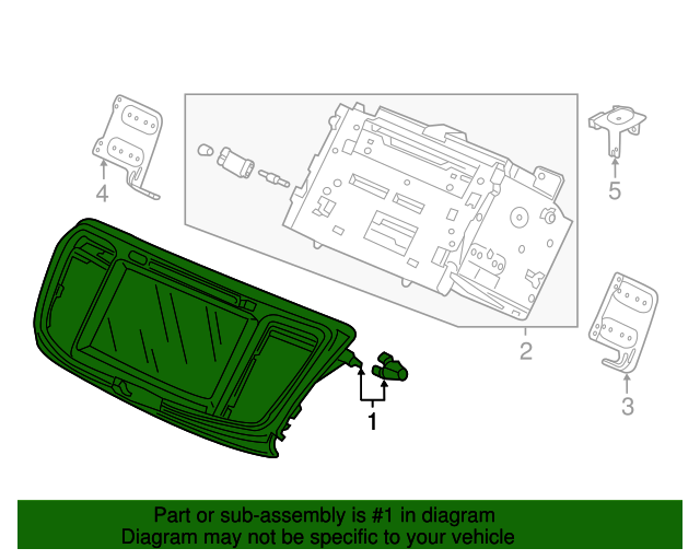 39170T3LA71 Panel Assembly (Coo) 20162017 Honda Accord All