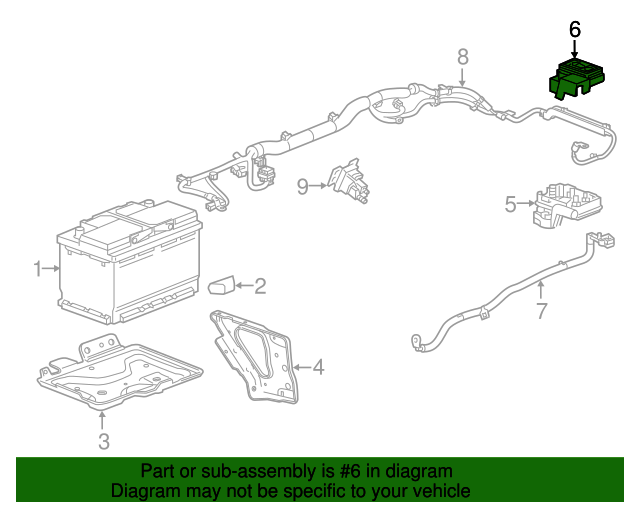 Fuse Box Cover GM (22945779)
