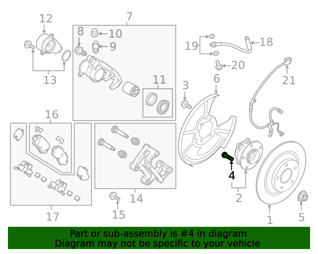 KD3533062 Wheel Stud 20072024 Mazda Mazda Swag