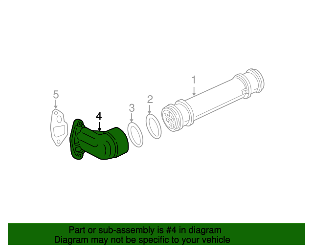 19942003 Ford OEM Engine Oil Filter Adapter F81Z6881BA Ford Parts