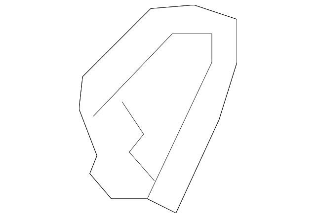 Panel, D/Seat Cushion Inner Fin - GM (10371643)