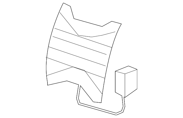 Support Assembly-D/Seat Lumbar - GM (10376391)