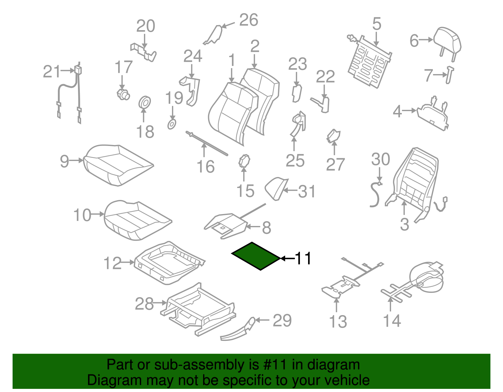Insulator - GM (90588647)