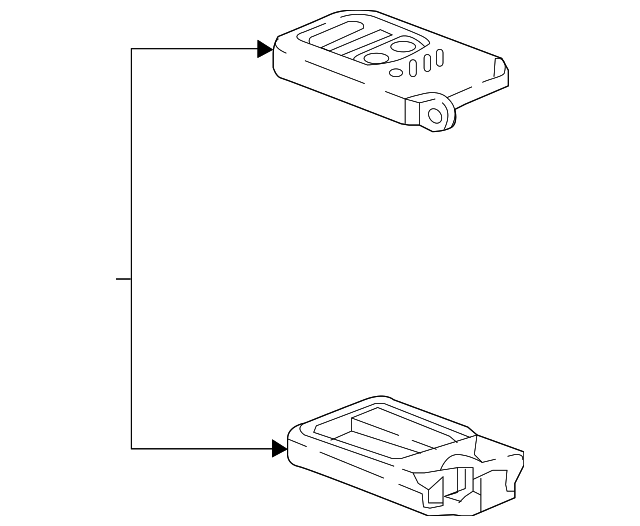 OEM 20182021 Honda Button Set, Fob Entry Key 04721TWAA10 Majestic