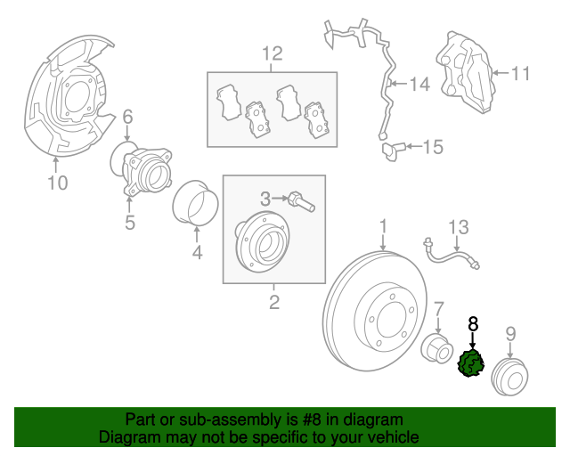 20072024 Toyota Axle Nut Cap 435250C010 Toyota Parts Center