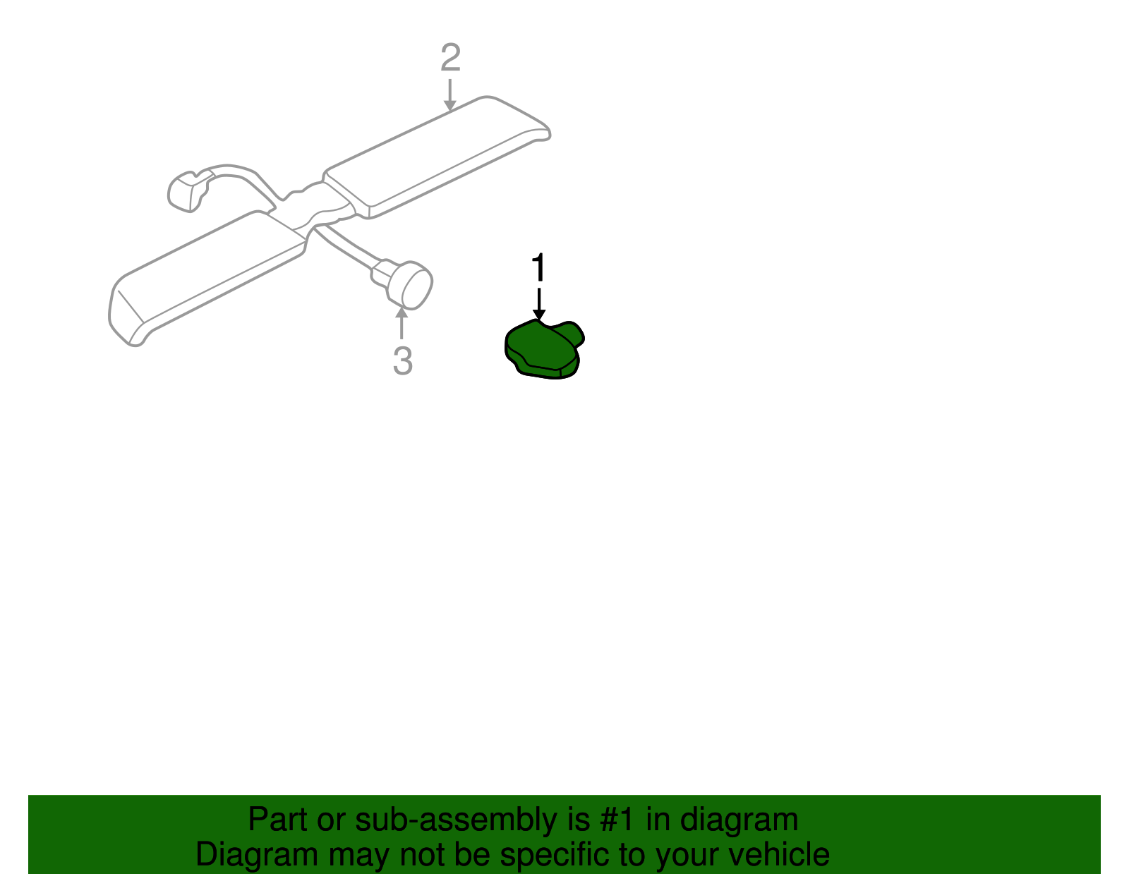 License Lamp - GM (5978422)