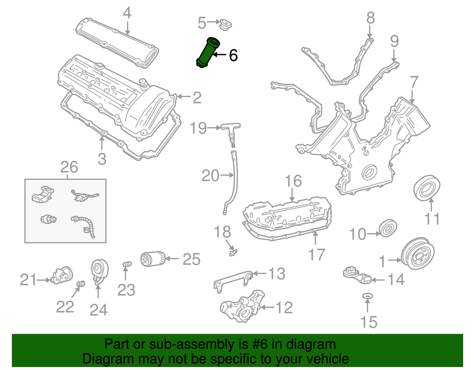 Filler Pipe - Ford (XW4Z-6763-AA)